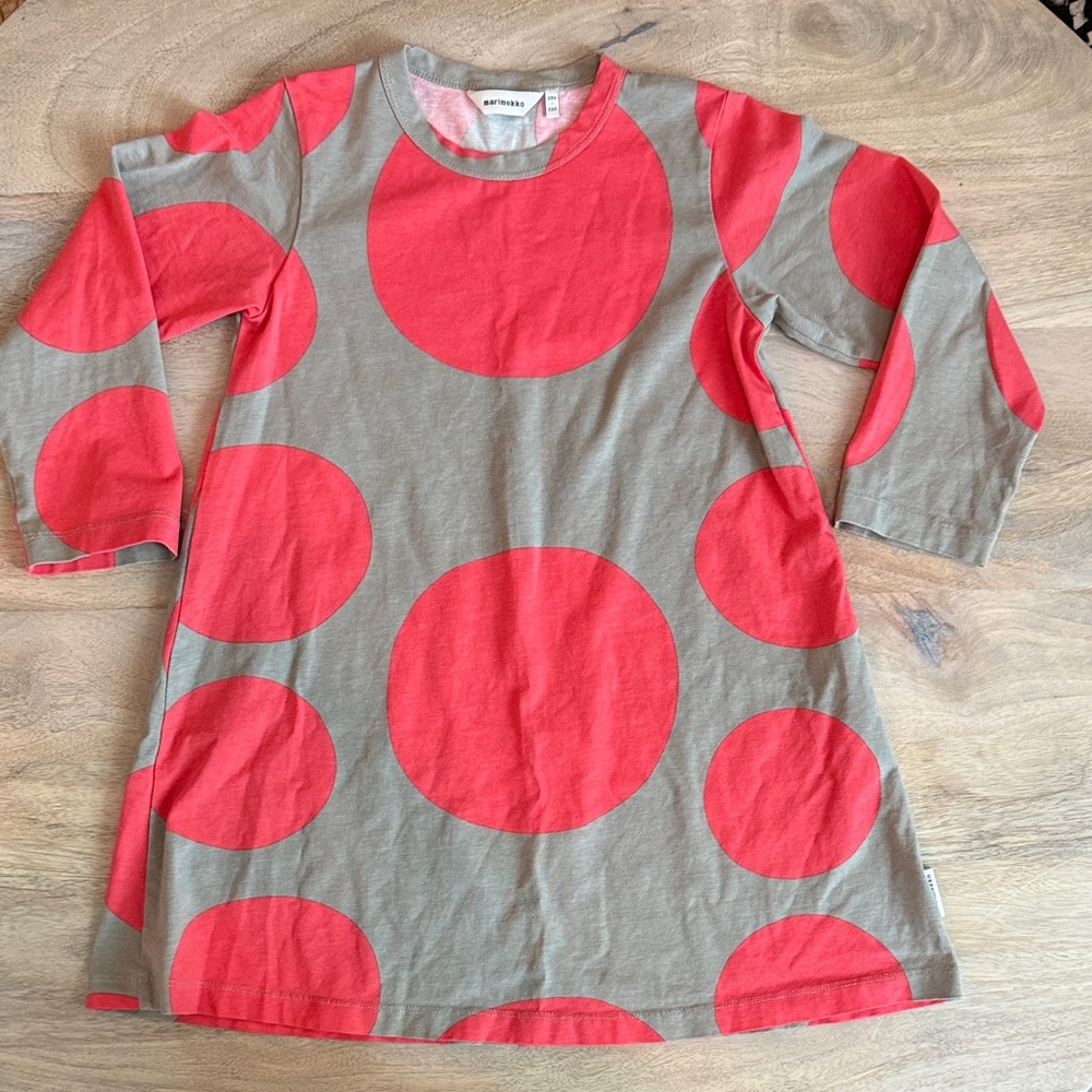 MARIMEKKO Long Sleeve A-line Dress